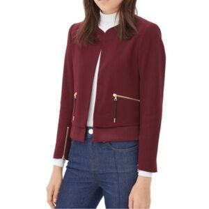 Sandro Blazer with Zipper Accents